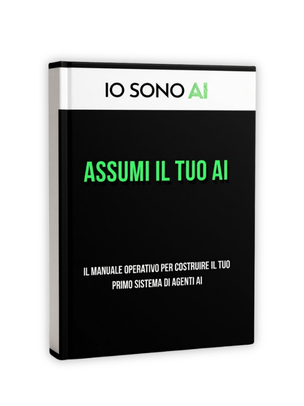 Assumi il tuo AI — mockup libro